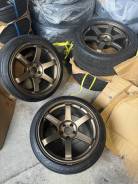 RAYS Volk Racing TE37 Saga S-plus. 9.0/12.0x18", 5x114.3, ET35/26,  73,3. 