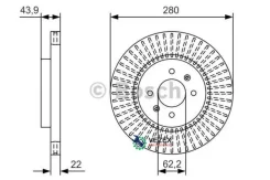 ���� ��������� KIA RIO 17- �����. ����. Bosch 0986479B05 0986479B05 ����