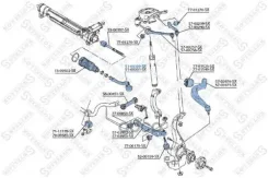 ���������� ������� ����� Audi A4/A5 1.8TFSI-3.2FSi quattro 07 Stellox ���. 5100300SX 5100300SX ����
