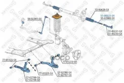 ���� �������! Volvo V70/S70/C70 all 97 Stellox ���. 5500323SX 5500323SX ����