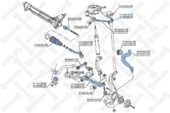 ����� ������ ������� ����� AUDI A4 1.8-2.0TFSi/2.0-3.0TDi 07 Stellox ���. 57-00239-SX 5700239SX ����