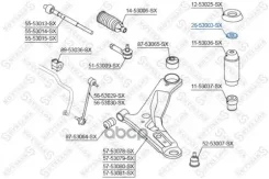 ��������� ����� ����� KIA Picanto 04 Stellox ���. 2653003SX 853 1603 [5461207000] ! 2653003SX ����
