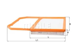 ������ ��������� Mahle / Knecht LX4632 LX4632 ����