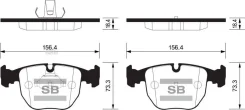 ������� ��������� �������� Sangsin Brake SP2166 Sangsin Brake SP2166 SP2166 ����