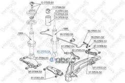����������� ������������ ���.! Honda Civic EC/ED/EE 87-91/HR-V 99 Stellox 8737070SX 8737070SX ����