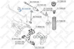 ������ ������������� ��������� �����������! Mazda 3 BK all 03 ���� RU �-AE. ��72. �.00905/24 Stellox ���. 8971034SX 8971034SX ����