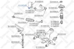 ����������� ������ �����. ��� ����! Hyundai Sonata EF 99-01, KIA Magentis 00 Stellox 8751073SX 8751073SX ����