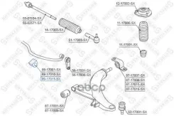 ������ ������������� ��������� d21 Subaru Legacy B12 99-03 Stellox ���. 8917011sx 89-17011-SX 8917011SX ����