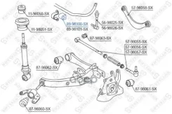 ������ ������������� ������� �����������! Toyota Avensis AT25# Wagon 03 Stellox 8998100SX 8998100SX ����