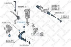 ����������� ������ ���.! Renault Safrane 2.2/3.0 92-96 Stellox ���. 7700168SX 7700168SX ����