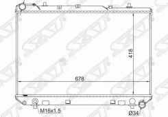 �������� Ssangyong Korando 95-06/Tagaz Tager 08-14 SAT SY0003D SY0003D ����