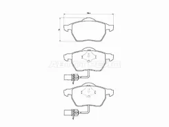 ������� ��������� Brembo P 85 085, �������� P85085 ����