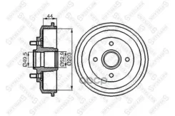 ������� ��������� FORD Focus all 98- Stellox ���. 6025-2534-SX 60252534SX ����