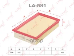 ������ ��������� LYNXauto ���. LA581 LA581 ����