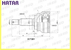 ���� ������� 2835 ����� ������� INKO 317081 317081 ����