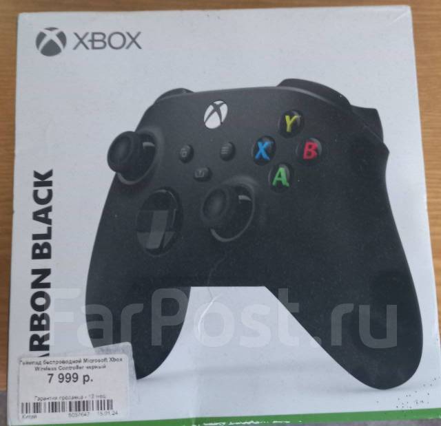 Геймпад беспроводной/проводной Microsoft Xbox Wireless Controller черн ...