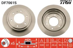 ���� ��������� Mitsubish df7061s TRW DF7061S ����