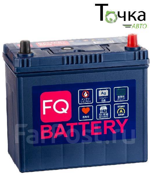 Аккумулятор FQ Fujito Quality EFB 80B24L N-55 50 А/ч 450А, обратная ...
