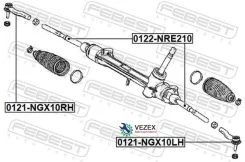 ���� ������� Toyota Corolla SED (JPP) MZEA12/ZRE212/ZWE21# 2019.01- Febest 0122NRE210 0122NRE210 ����