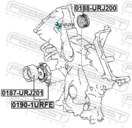 ���������� ����� Febest 01901URFE 01901URFE ����