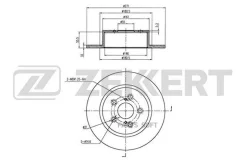 ���� ����. ����. Toyota Avensis (T220) 97- BS6104 ����