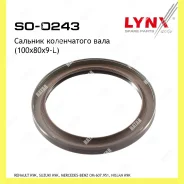 ������� ����������� ���� 100x80x9-L Lynxauto SO0243 SO0243 ����