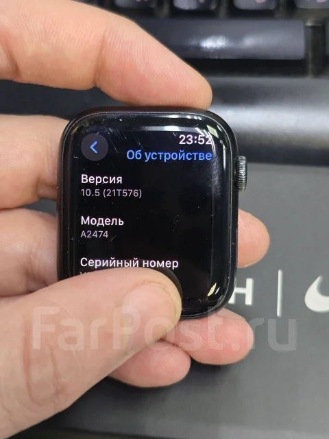 Apple Watch Series 7. GPS, NFC, SIM-�����, IP67, IP68 ����