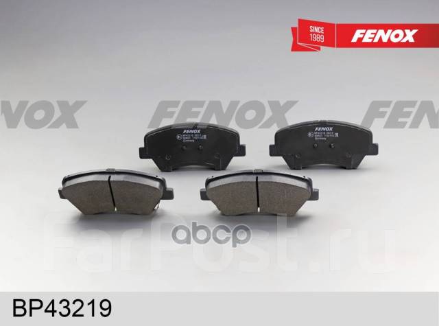    |  / | Hyundai Elantra Iii, I30, Veloster/ Kia Ceed Ii 2010-, 1,4-1,8I Fenox . BP43219 Fenox BP43219 