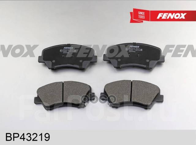    |  / | Hyundai Elantra Iii, I30, Veloster/ Kia Ceed Ii 2010-, 1,4-1,8I Fenox . BP43219 Fenox BP43219 