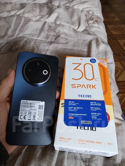 Tecno. �����, 128 ��, ������, 4G LTE, Dual-SIM, ����������, NFC ����