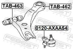 ����� ������� ��������� ������� ������ Febest 0120AXAA54 0120AXAA54 ����