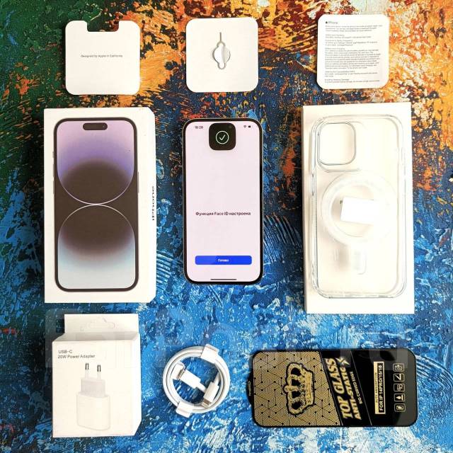 Apple iPhone 15 Pro 128GB, АКБ-100% Как новый, Trade-in, Deep Purple ...