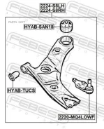 ����� �������� ������ ������ Hyundai, Kia 1224S8RH ����