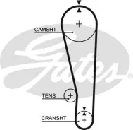 ������ ��� Gates (95RU19 / 76095x3/4, T-164) 5268 ����