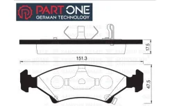 ������� ��������� �������� (��� ABS) Ch. Cobalt PART-ONE 1BP094 1BP094 ����