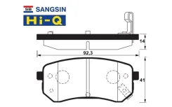 ������� ���������, ������ KIA Picanto SA 2004-2011��. Sangsin (����� Hi-Q) SP1189 SP1189 ����