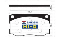 ������� ���������, �������� Hyundai HD65/72/78; County (��. VIN) Sangsin (����� Hi-Q) SP1080 SP1080 ����