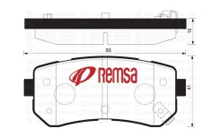 ������� ���������, ������ KIA Ceed ED; Cerato II; Rio II; Sportage II/III; Picanto TA; Hyundai i30 FD; iX35; Creta II (��. VIN); Sonata YF Remsa 12090...