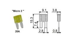 �������������� Micro2 20A (�����) Koito F2040 F2040 ����