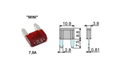�������������� MINI 7,5A (����������) Koito F0770 F0770 ����