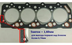 ��������� �� (�������) 5 ����� [5 ����� T =1,60��] Ajusa 10070330 10070330 ����