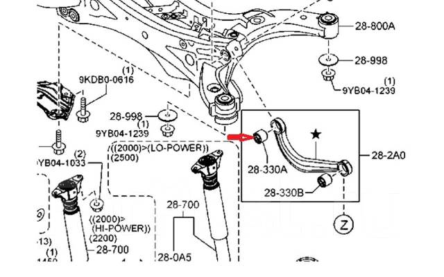  Genuine GHP928450 GHP928450 