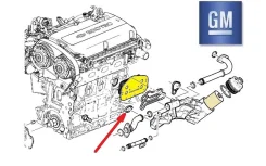 ��������� �������������� Chevrolet F14D4; F16D4; F18D4; Opel Z18XER GM 55353319 55353319 ����