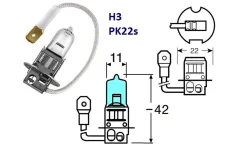 ����� ����������� H3 12v55w ����� Cool Blue 4000K Osram 64151CB 64151CB ����