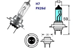 ����� ����������� H7 12v55w ����� Super Bright +90% Longtek 20107 20107 ����