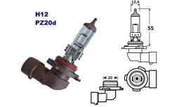 ����� ����������� H12 12v55w ����� Super Bright +90% [��� ������������ ����] Longtek 20112 20112 ����