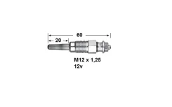 ����� ������ (12v) NGK 6285 6285 ����