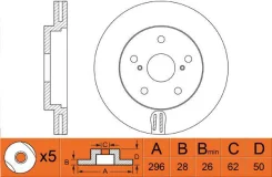 ���� ��������� lexus rx (mcu15) - toyota highlander / kluger (u2) NIBK RN1442 RN1442 ����