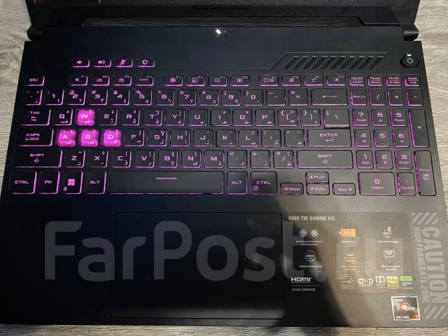 Asus TUF Gaming A15 FA507NVR. 15.6", 3,3����, ��� 16 ��, ���� 1 024���, WiFi: 1, Bluetooth: 1, ����������� �� 3��. ����