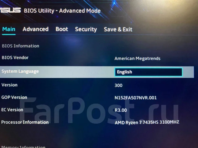Asus TUF Gaming A15 FA507NVR. 15.6", 3,3����, ��� 16 ��, ���� 1 024���, WiFi: 1, Bluetooth: 1, ����������� �� 3��. ����